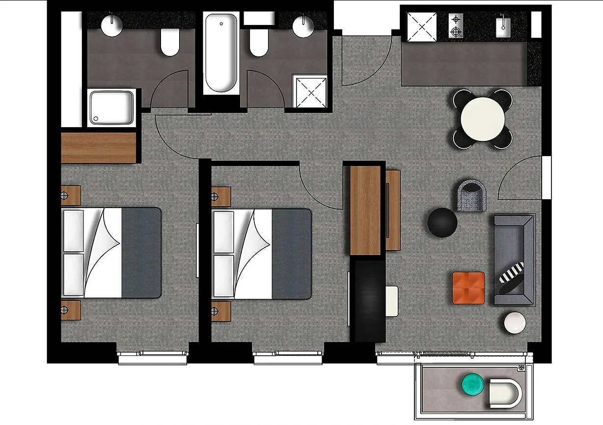 Adina Apartment Hotel Hamburg Michel 4*,